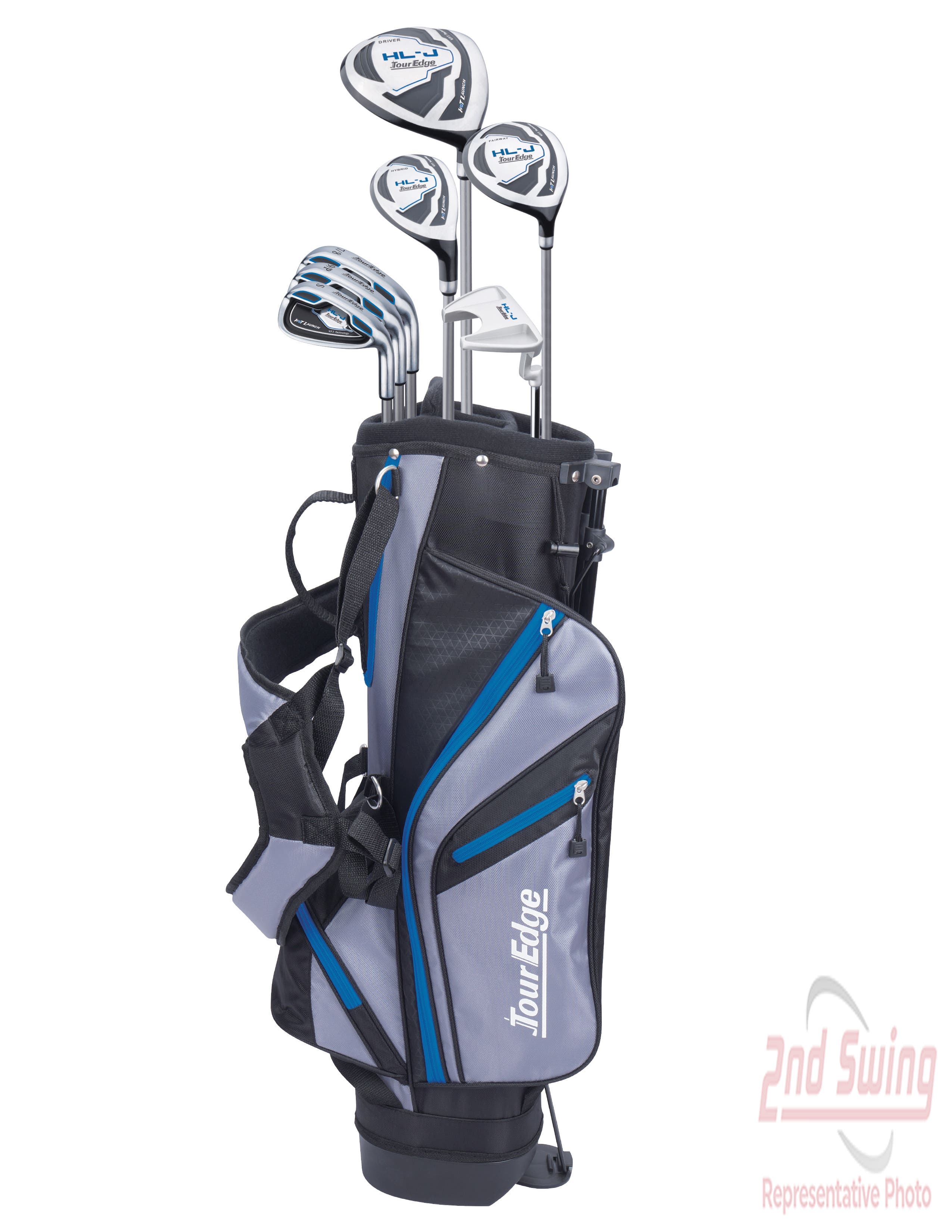 Tour Edge Hot Launch HL-J Blue 11-14 Complete Golf Club Set (HL-J BLUE NEW  BOX)